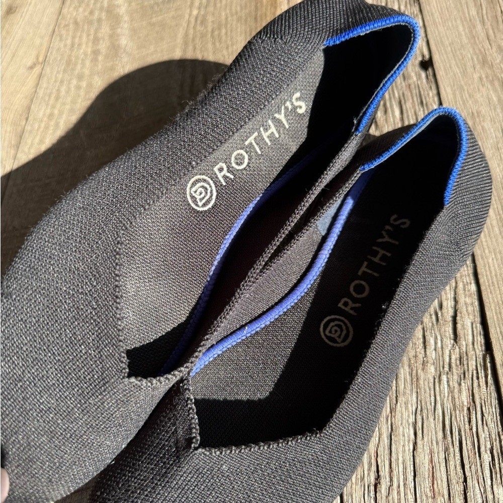 Rothy's Black Women's Flats sz 10 - Picture 6 of 6